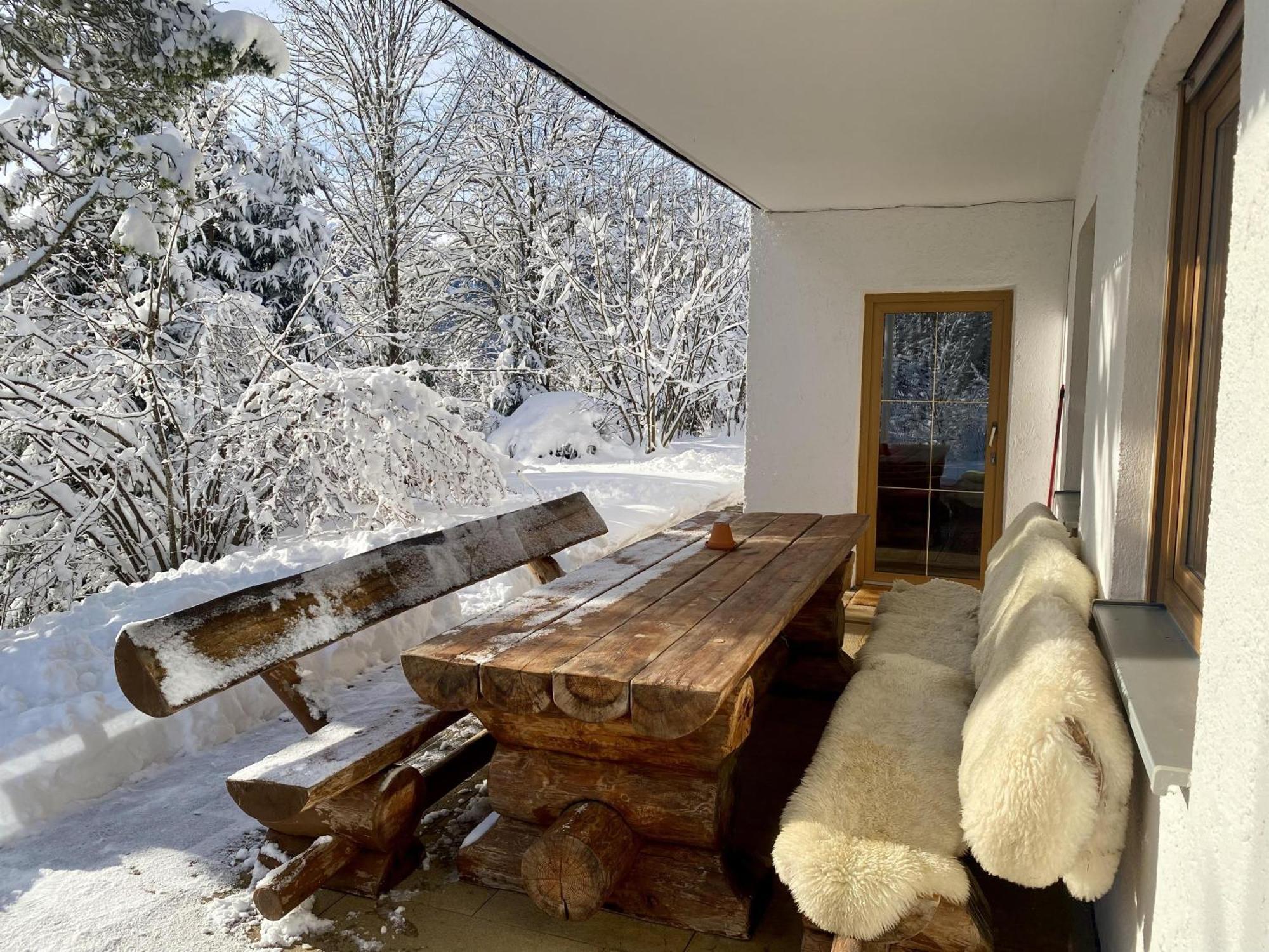 Ferienwohnung Waldgarten Leiten Exterior foto
